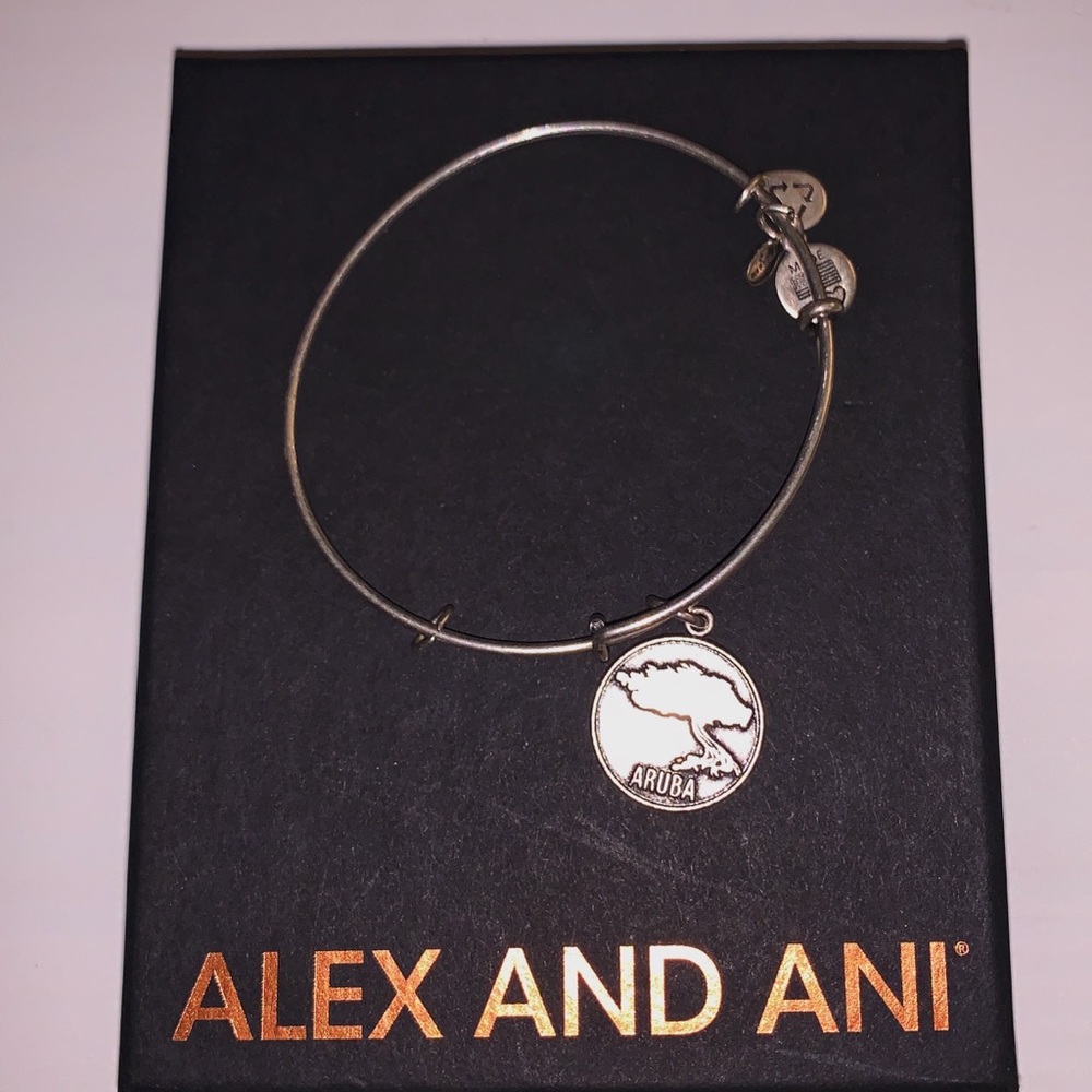 Alex and Ani Aruba Bangle | Silver